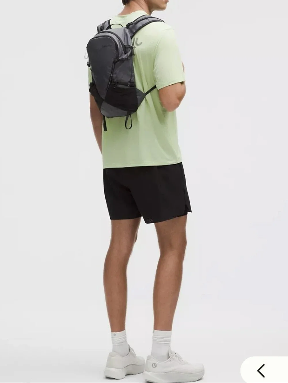 Lululemon All Sport Anchor & Black Backpack 10L - Lightweight Hiking Running